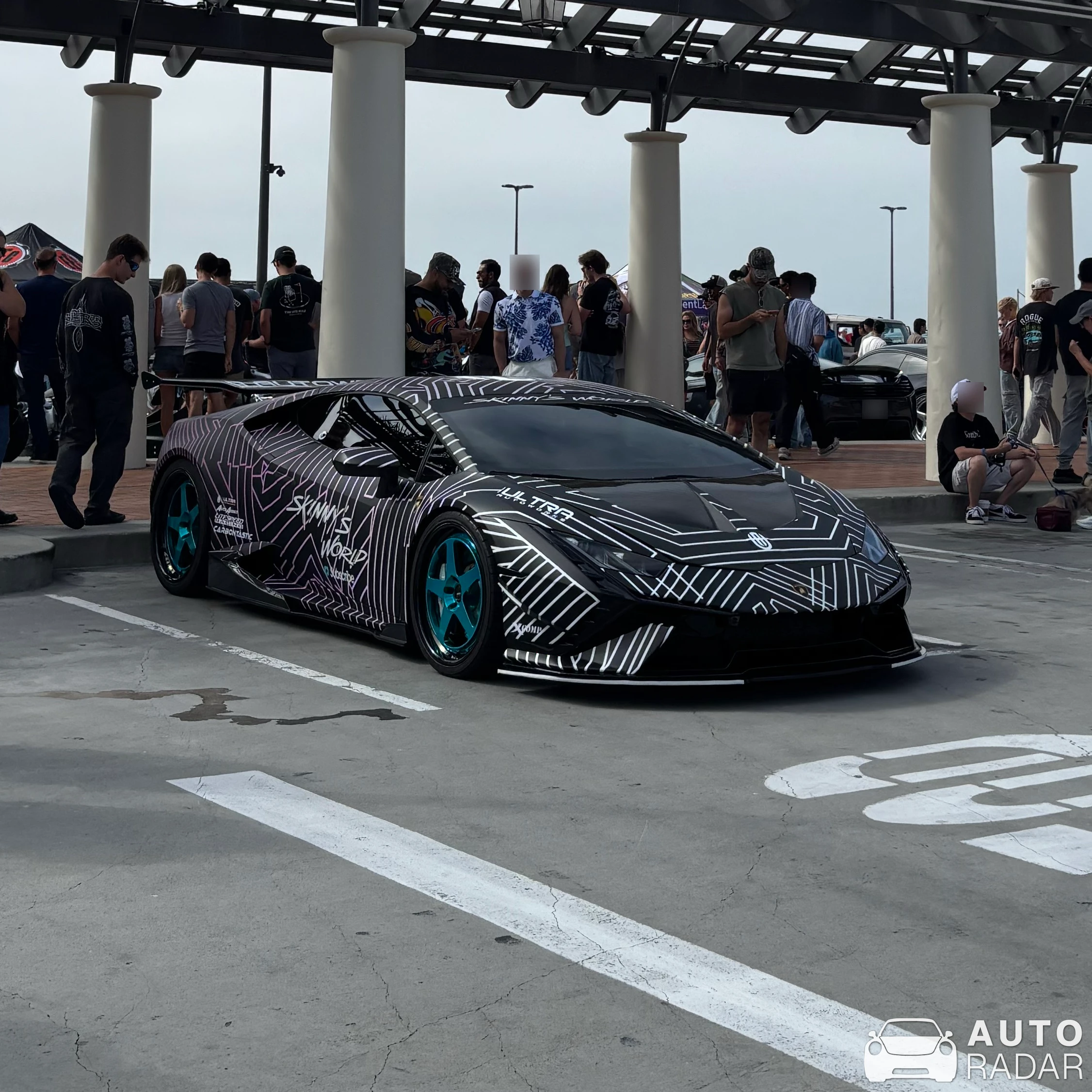 Lamborghini Huracán Super Trofeo spotted in San Clemente