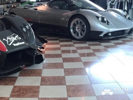 Pagani Zonda F Roadster Clubsport spotted
