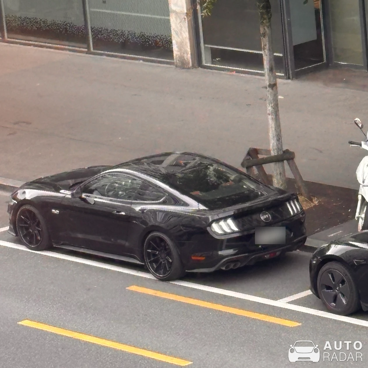 Ford Mustang GT spotted in Zürich