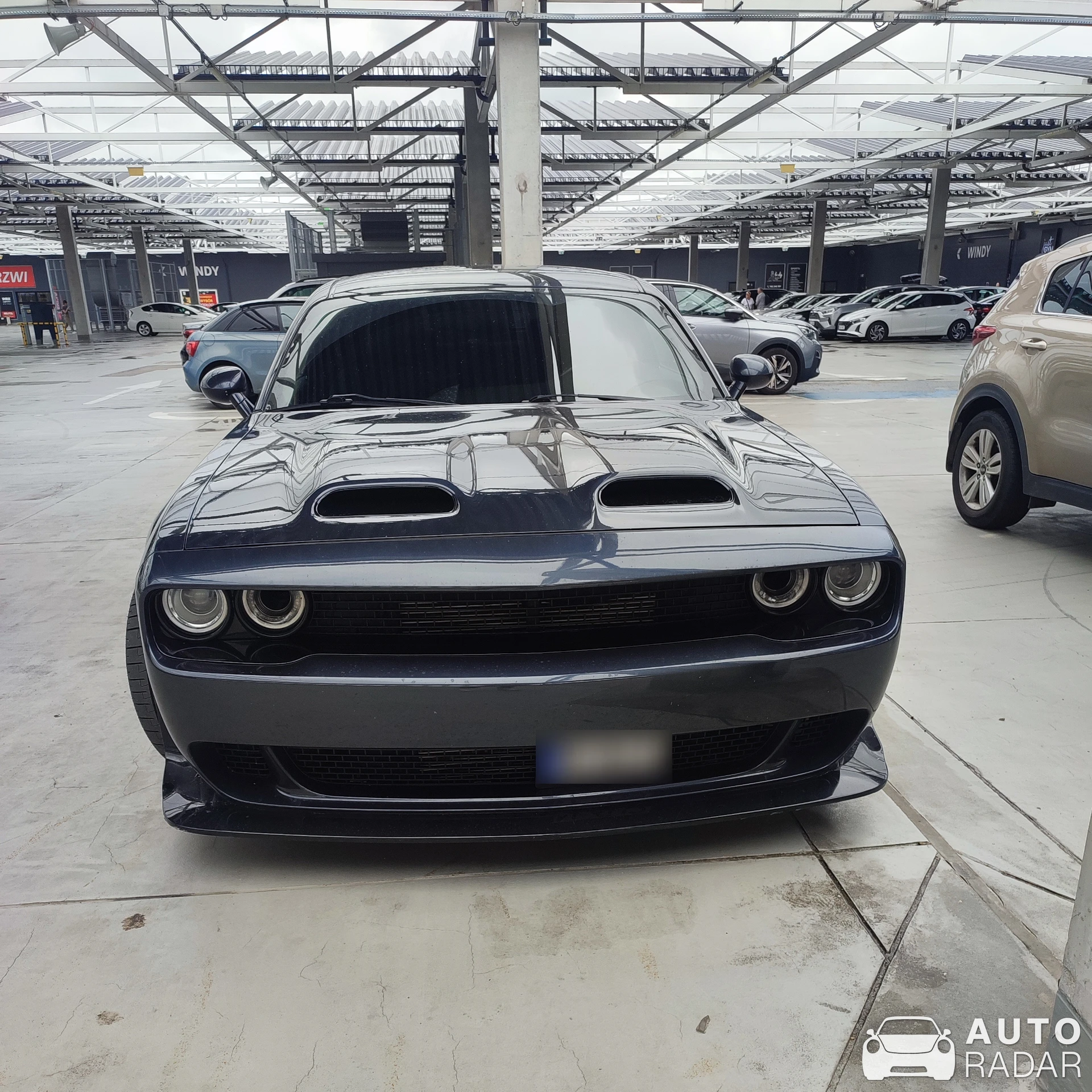 Dodge Challenger SRT Hellcat Widebody spotted in Olsztyn, Poland