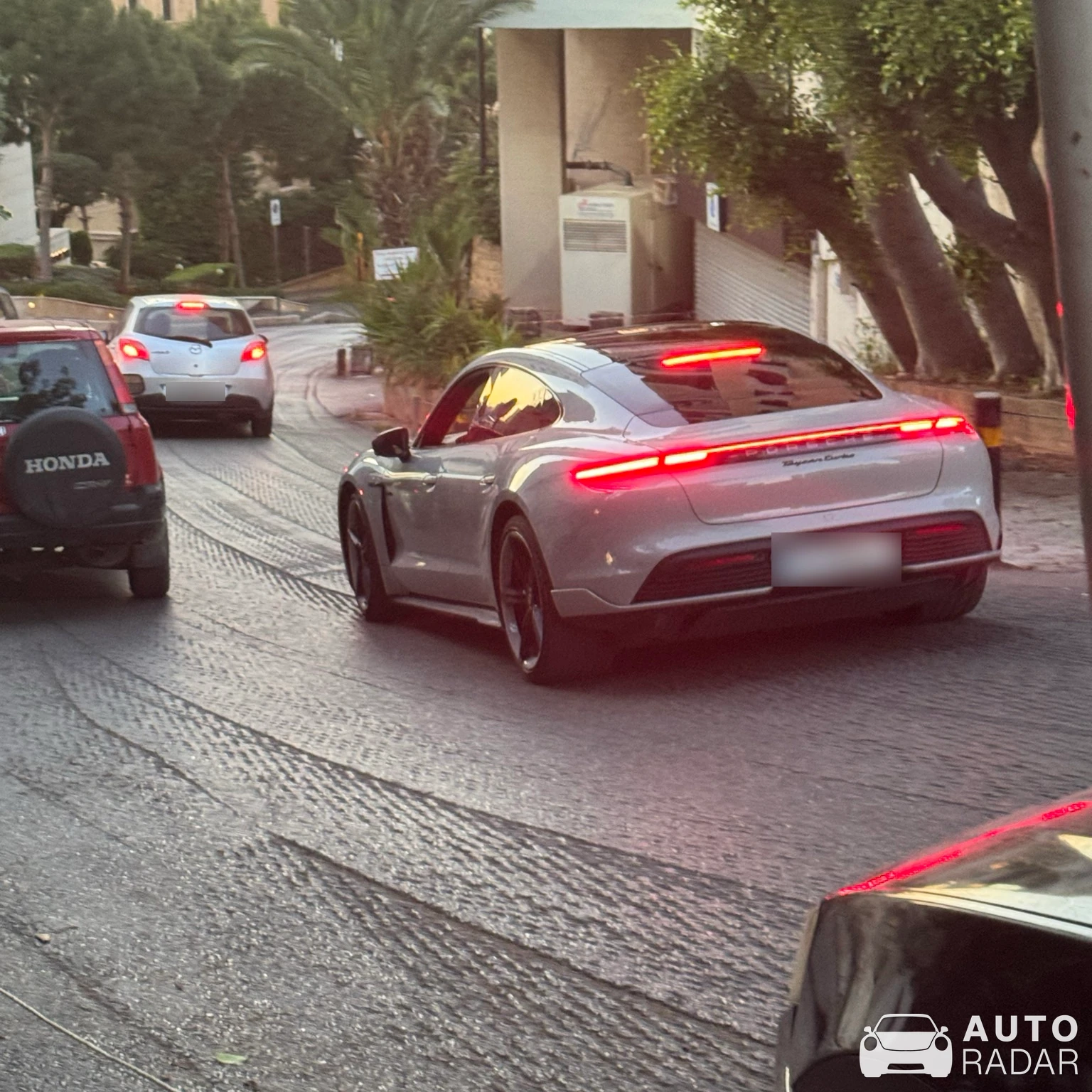 Porsche Taycan Turbo spotted