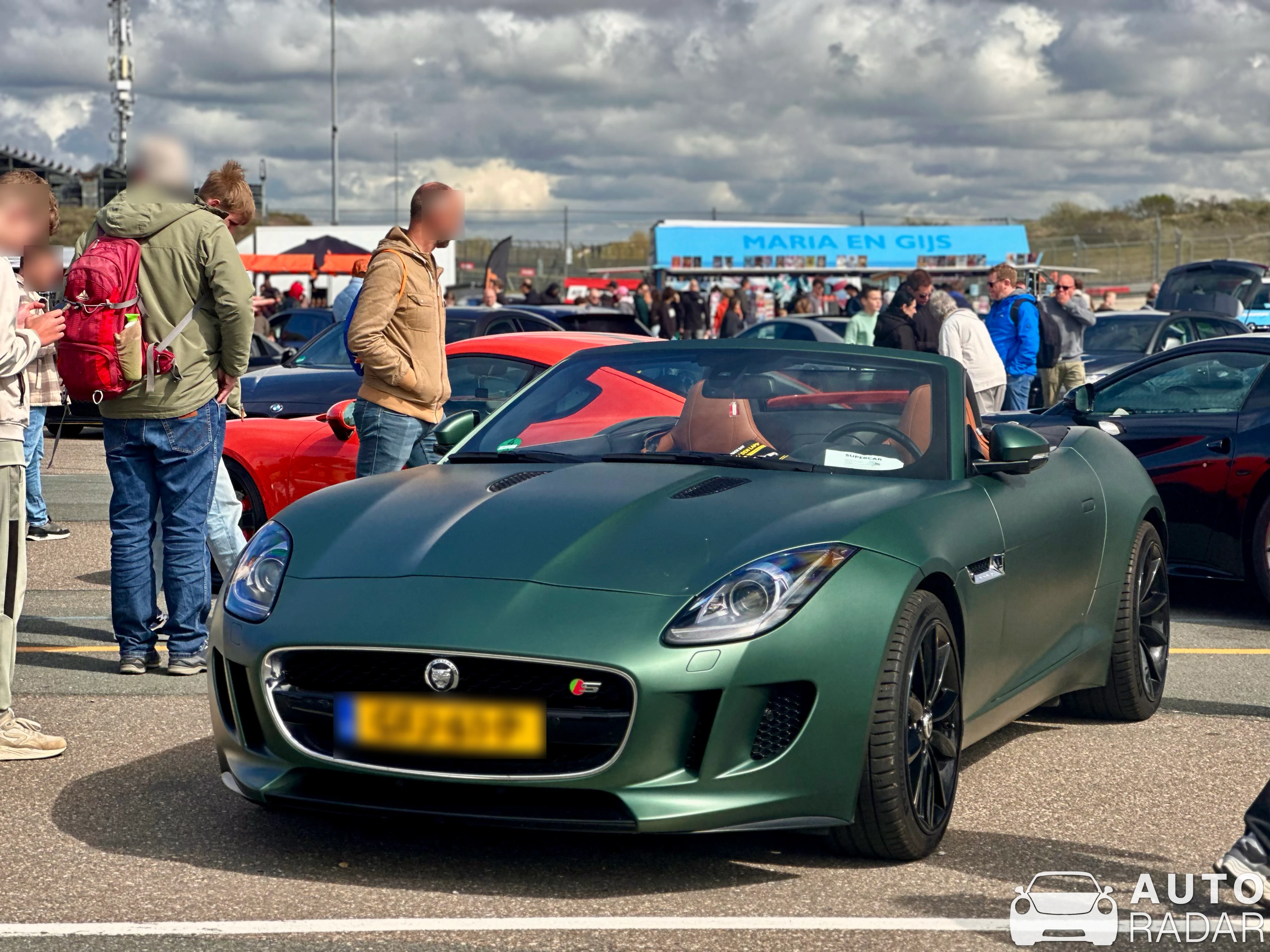 Jaguar F-Type S V8 Convertible spotted in Zandvoort