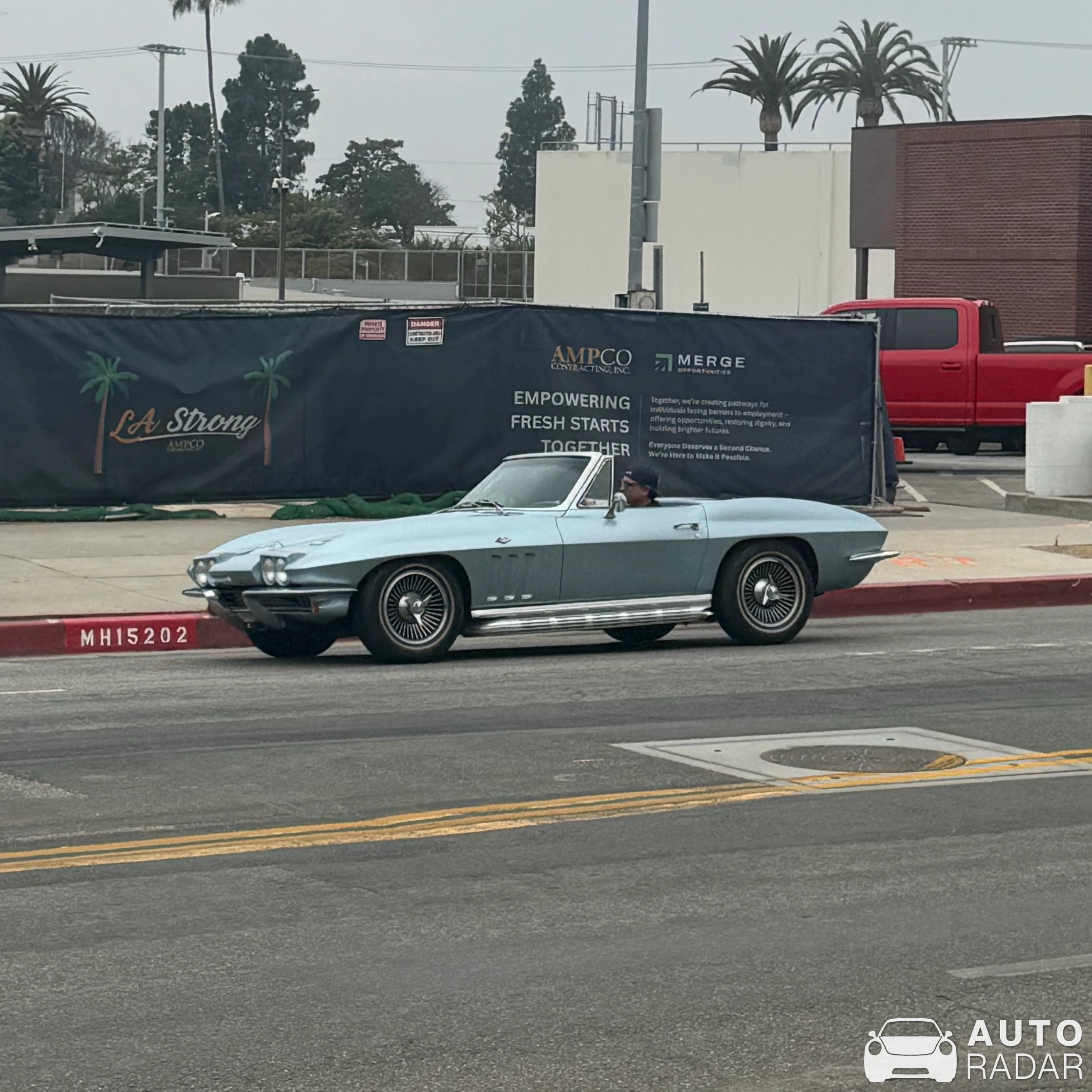 Chevrolet Corvette C2 Stingray Convertible spotted in Los Angeles