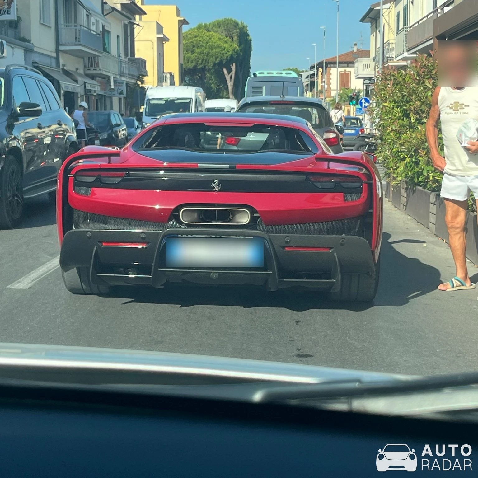 Ferrari 296 Speciale spotted in Viareggio