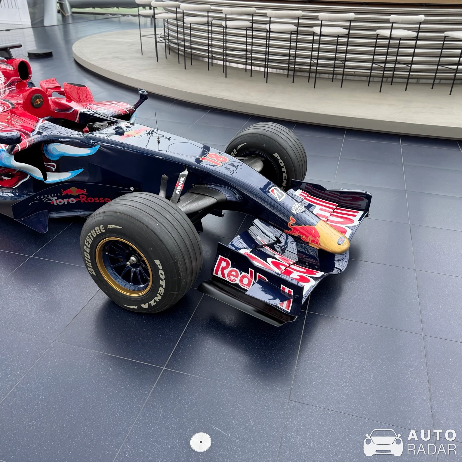 Toro Rosso STR2 Formula 1 Car spotted in Berchtesgaden