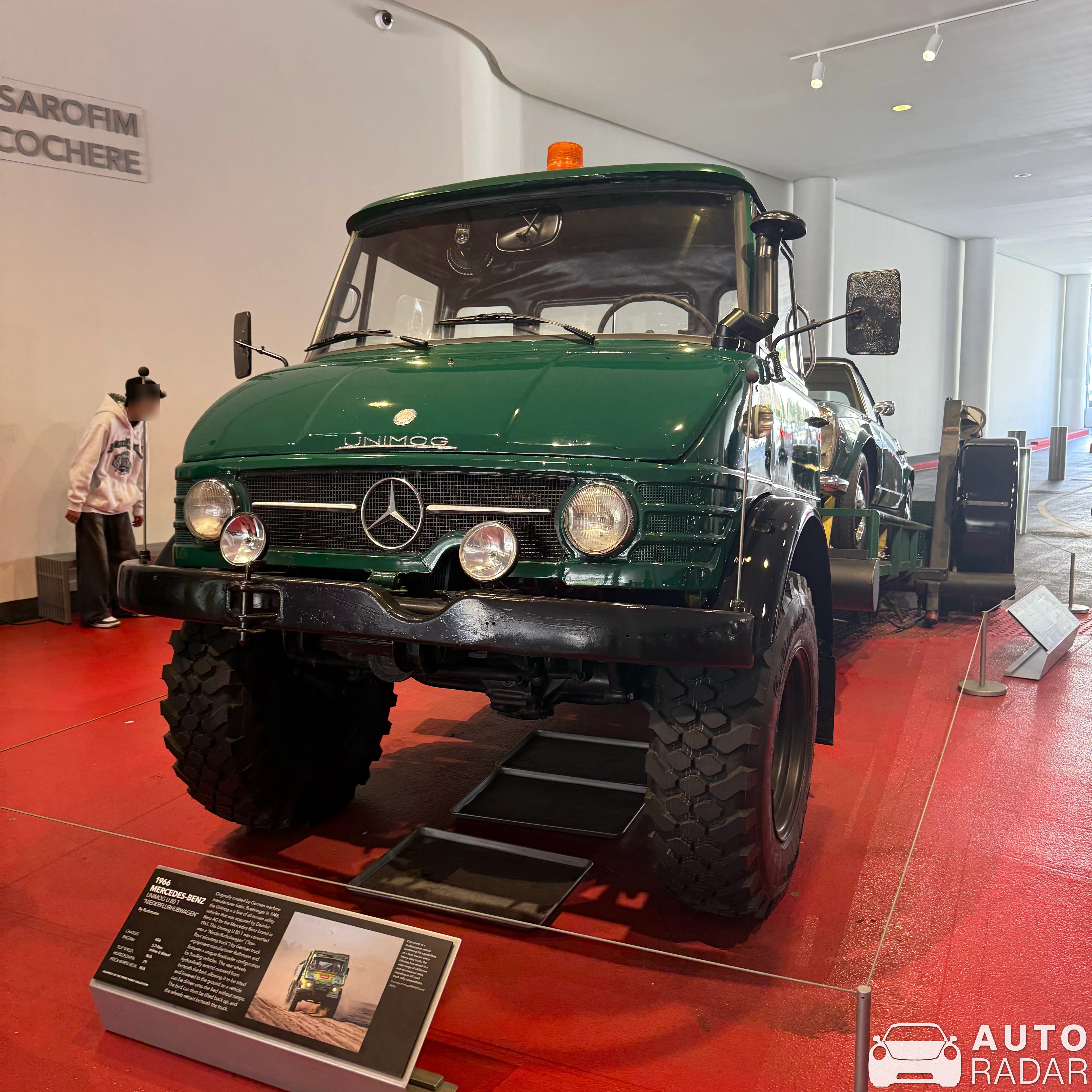 Mercedes-Benz Unimog spotted in Los Angeles