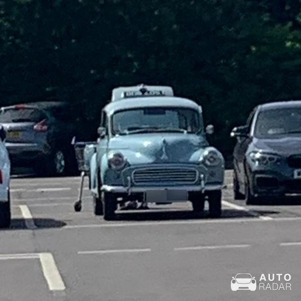 Morris Minor 1000 Traveller spotted in London