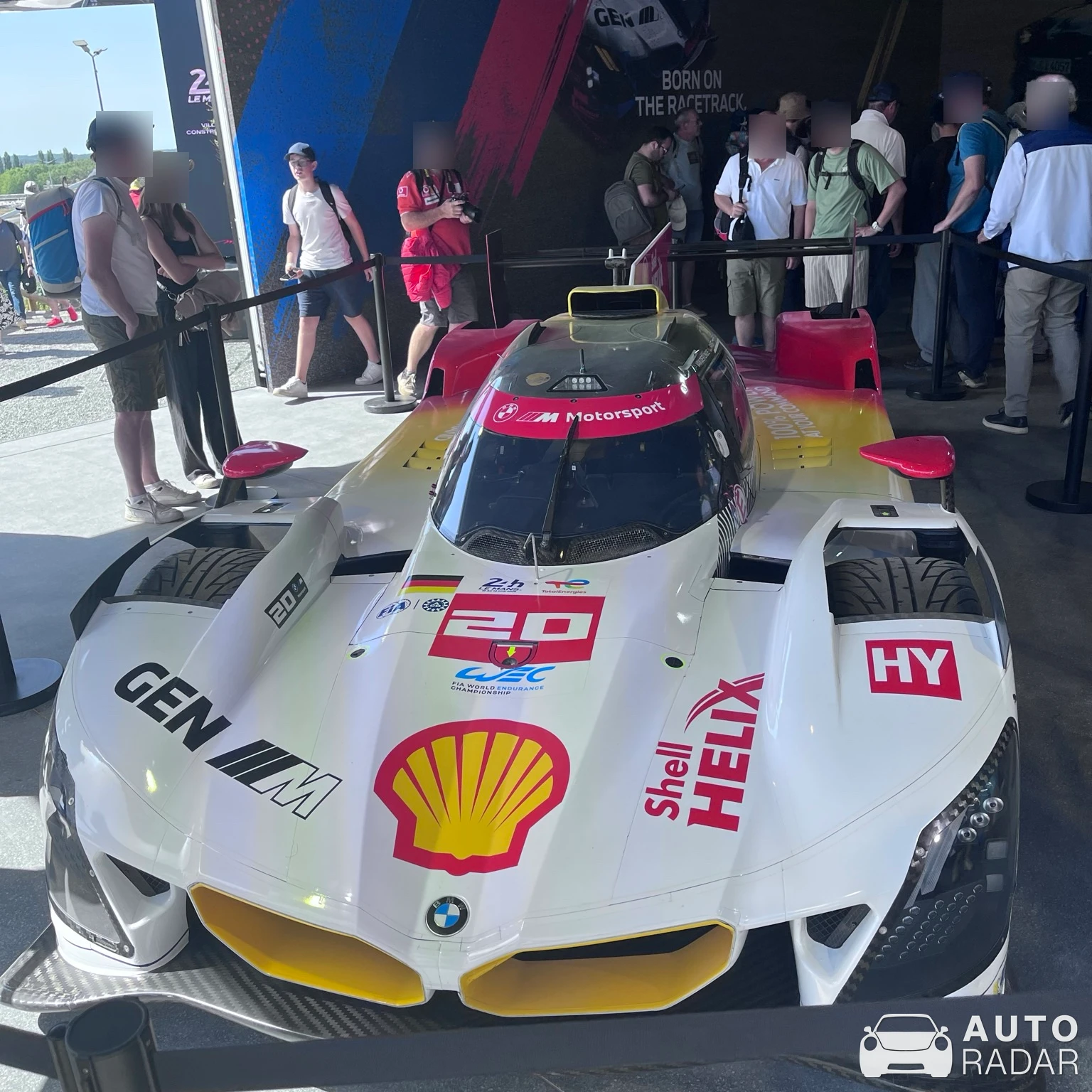 BMW M Hybrid V8 spotted in Le Mans