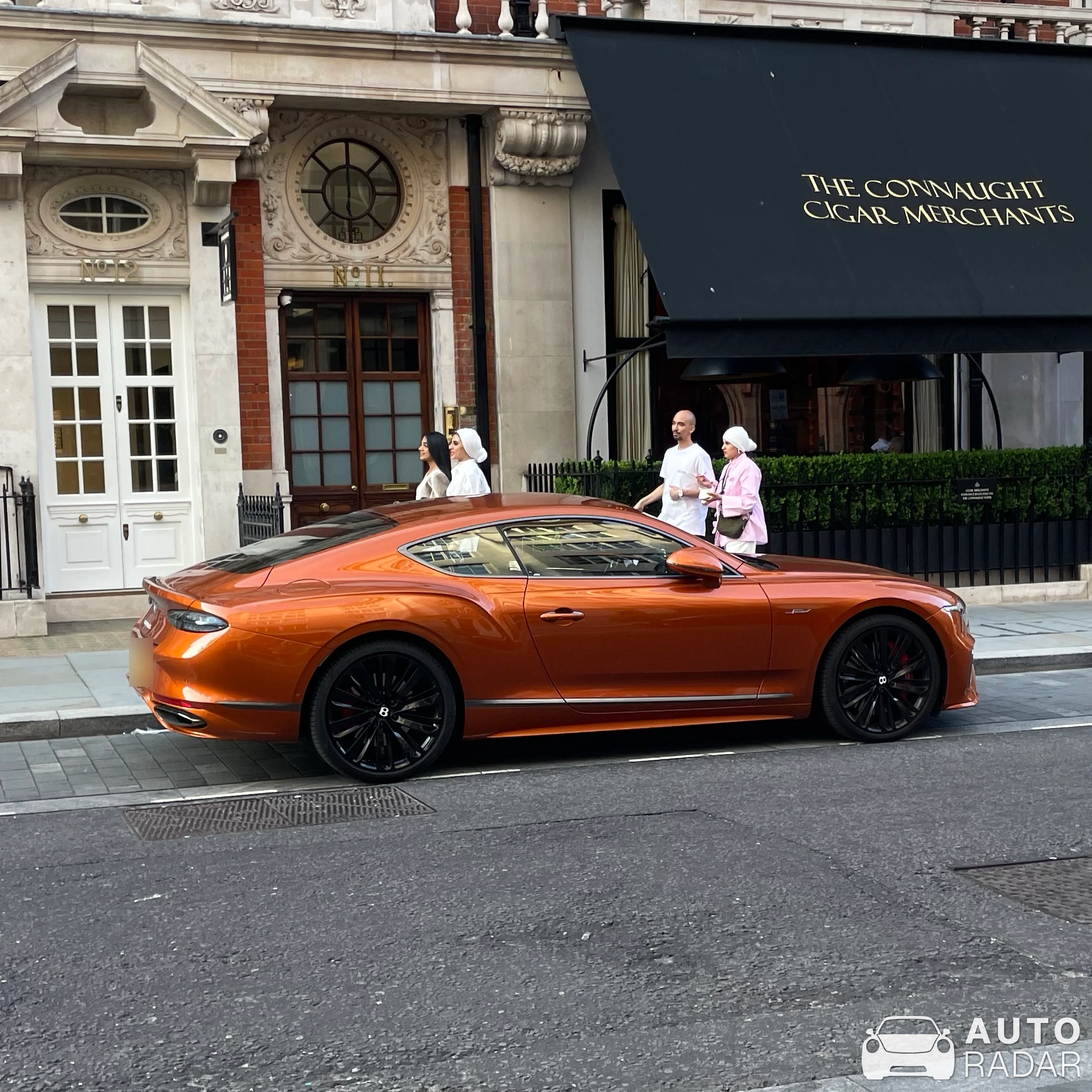 Bentley Continental GT Speed spotted in London