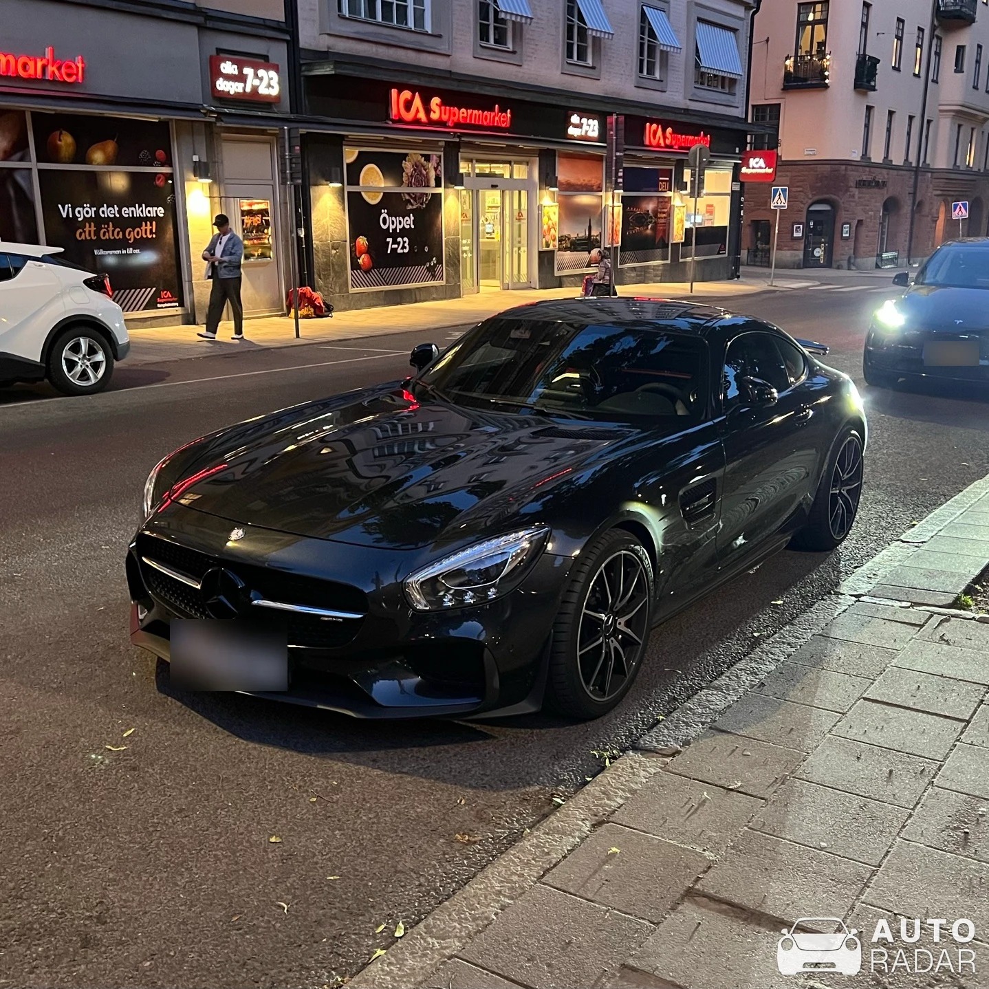 Mercedes-AMG GT S C190 Edition 1 spotted in Stockholm