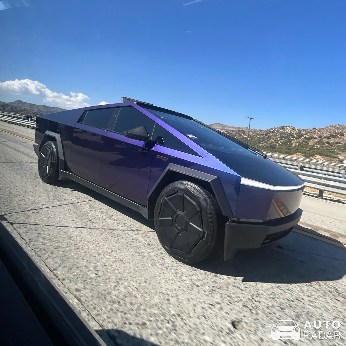 Tesla Cybertruck Foundation Series spotted in Phelan
