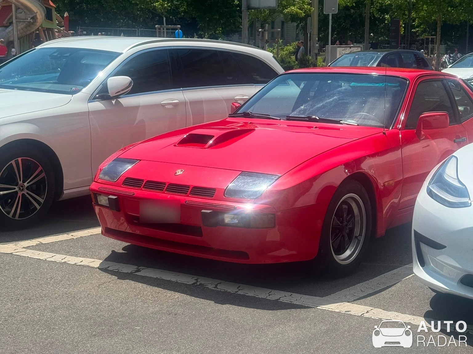 Porsche 924 spotted in Davos
