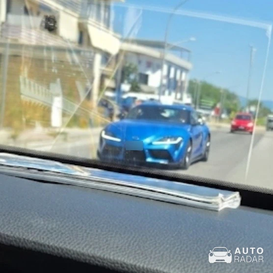 Toyota GR Supra A90 spotted in Aversa