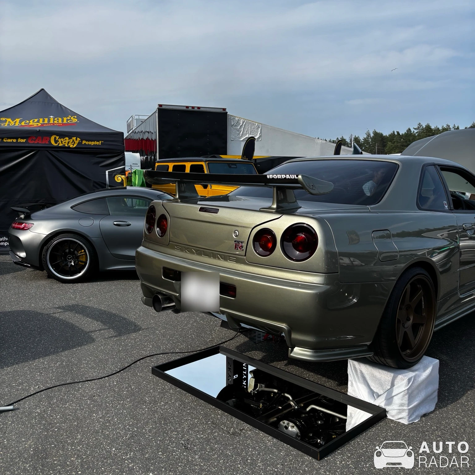 Nissan Skyline R34 GT-R spotted in Rakkestad