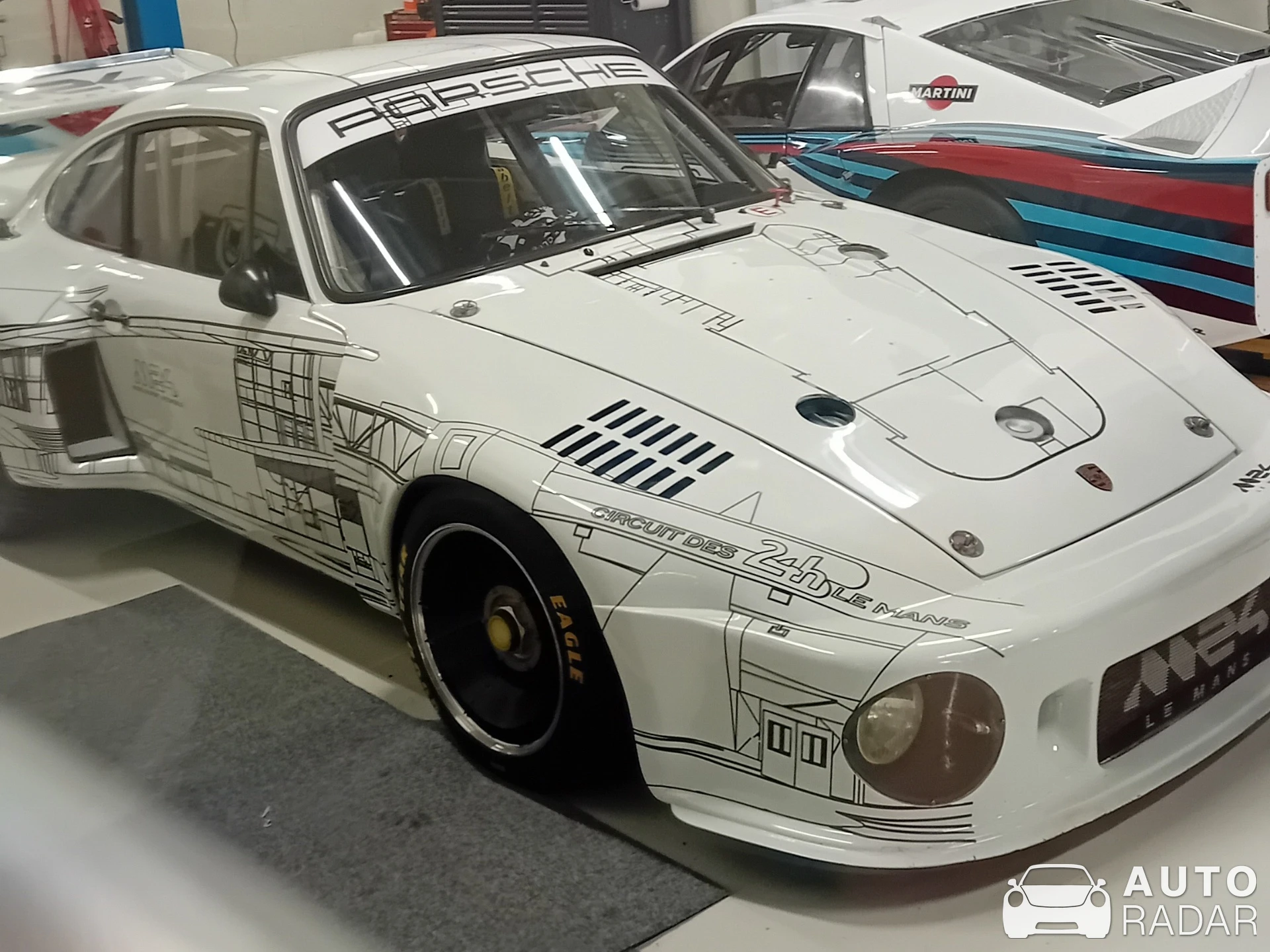 Porsche 935 spotted in Le Mans