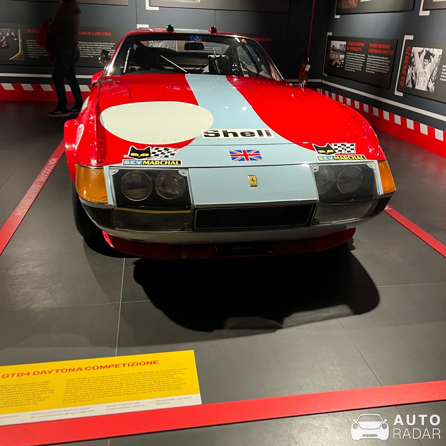 Ferrari 365 GTB/4 Daytona Competizione Conversion spotted in Çankaya