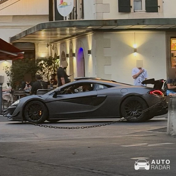 McLaren 620R spotted in Meyrin