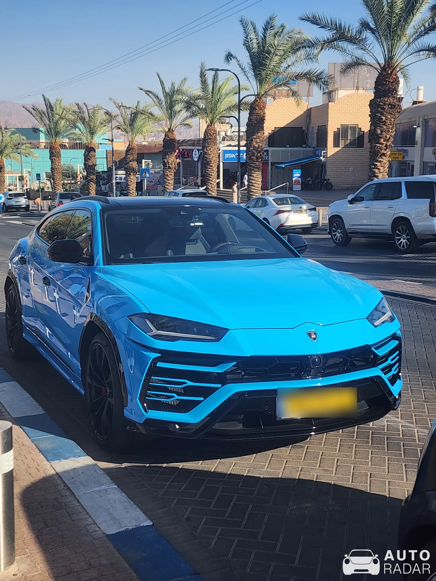 Lamborghini Urus spotted in Eilat