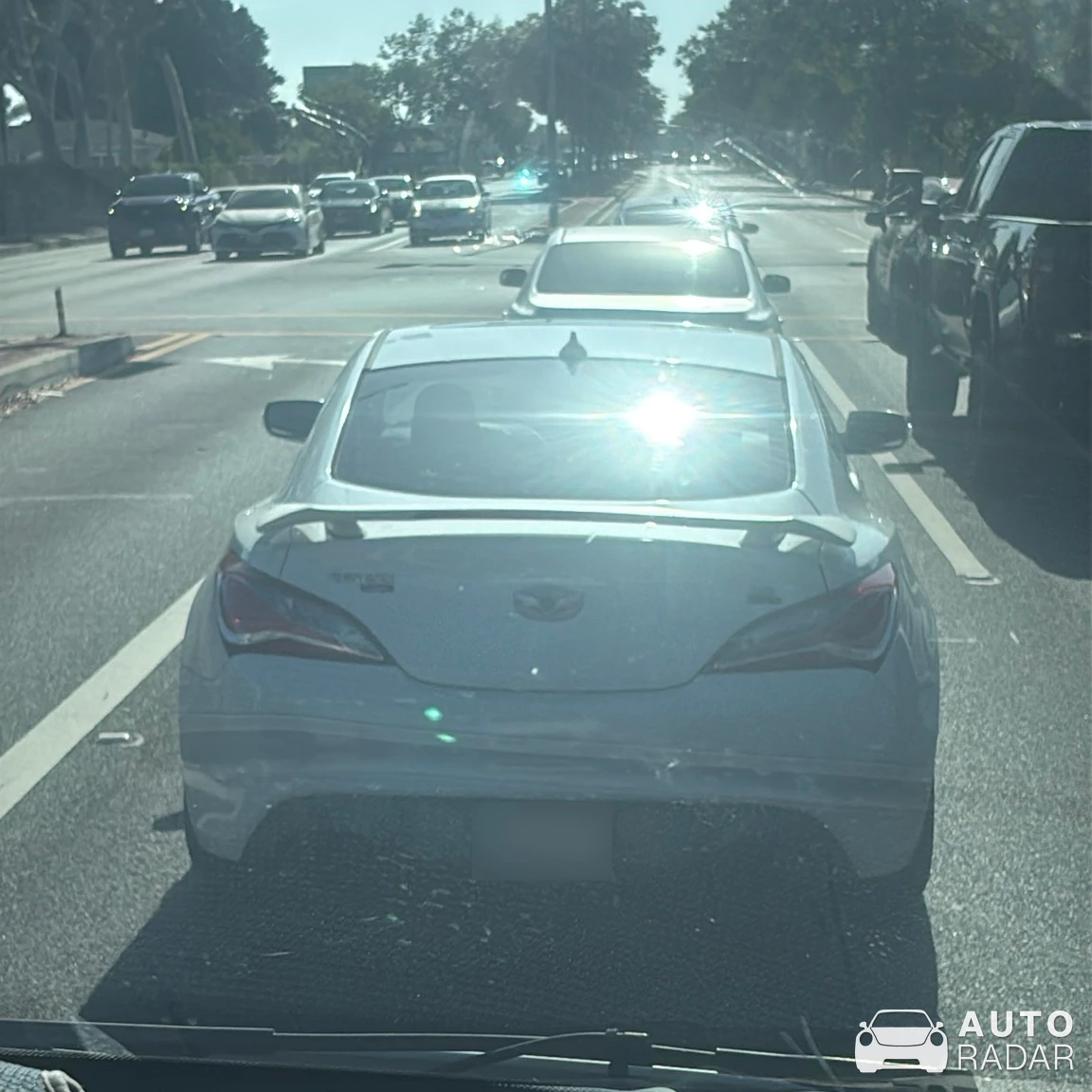Hyundai Genesis spotted in Garden Grove