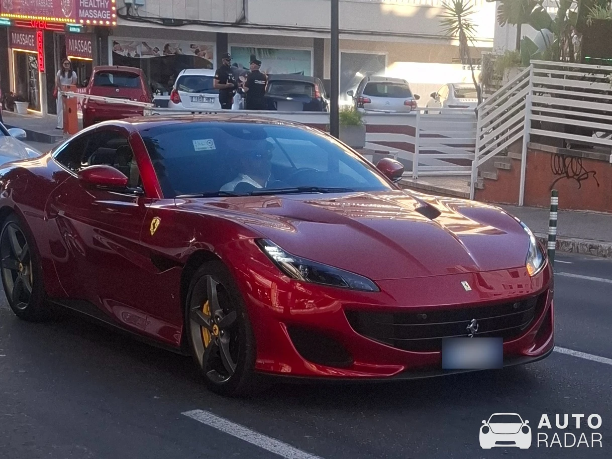 Ferrari Portofino spotted in Palma