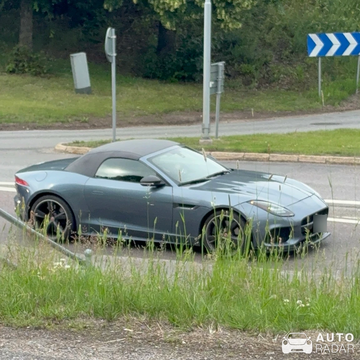 Jaguar F-Type R Convertible spotted in Åby