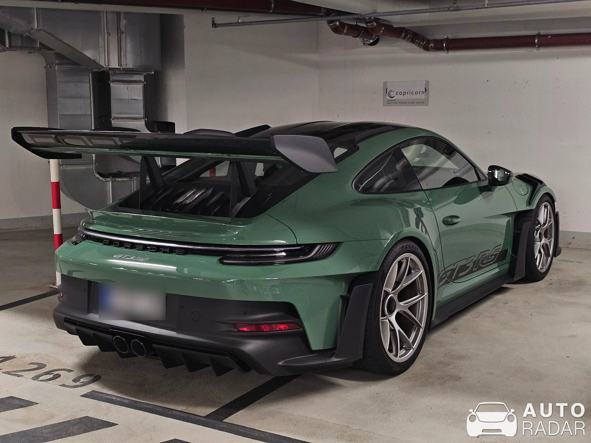 Porsche 992 GT3 RS MkI spotted in Düsseldorf