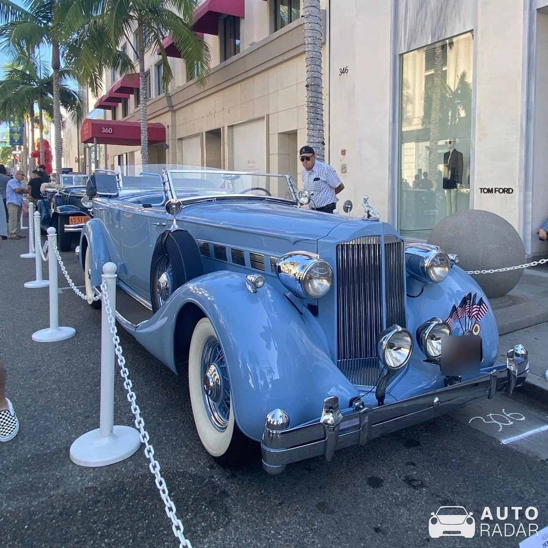 Packard Super Eight spotted in Beverly Hills