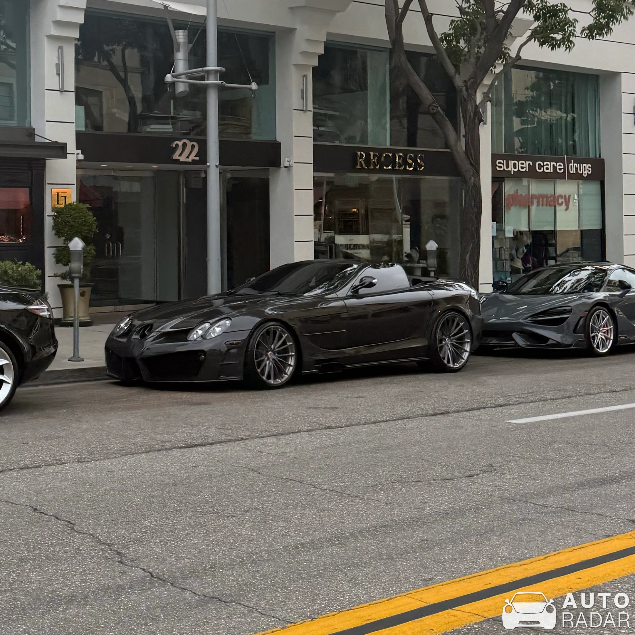 Mercedes-Benz SLR McLaren Mansory Renovatio spotted in Beverly Hills