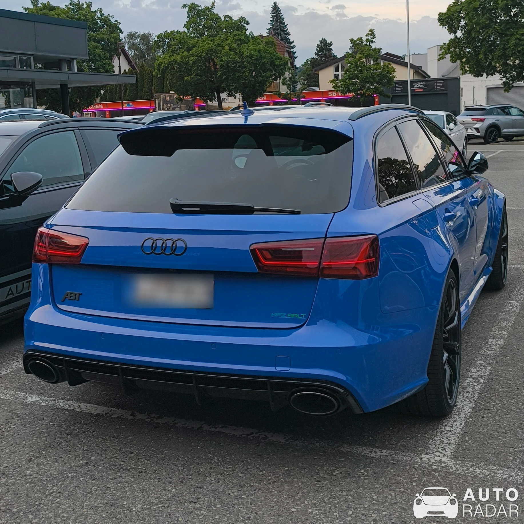 Audi ABT RS6 Avant C7 spotted in Weingarten
