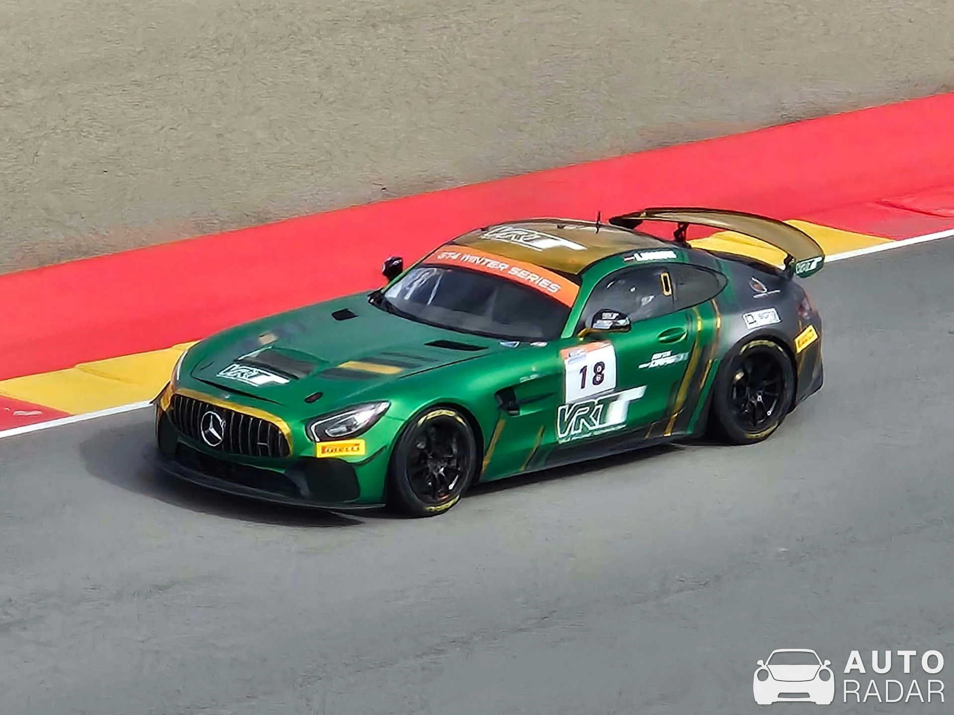 Mercedes-AMG GT4 spotted in Alcañiz
