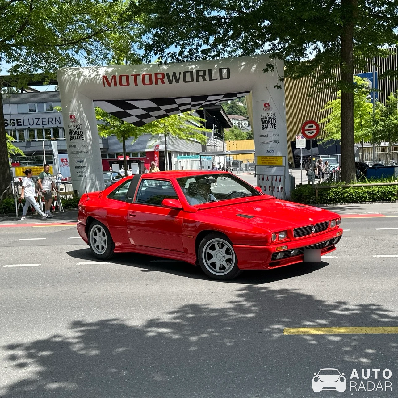 Maserati Shamal spotted in Luzern