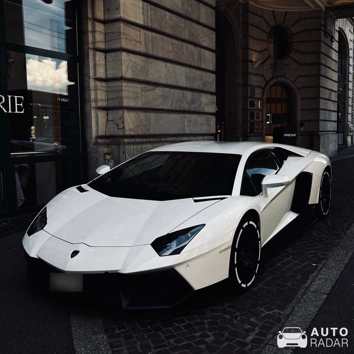 Lamborghini Aventador LP700-4 spotted in Vevey