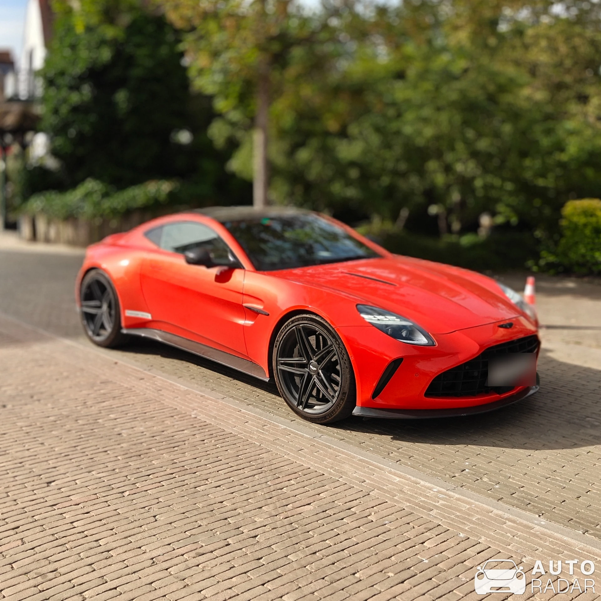 Aston Martin V8 Vantage spotted in Koksijde