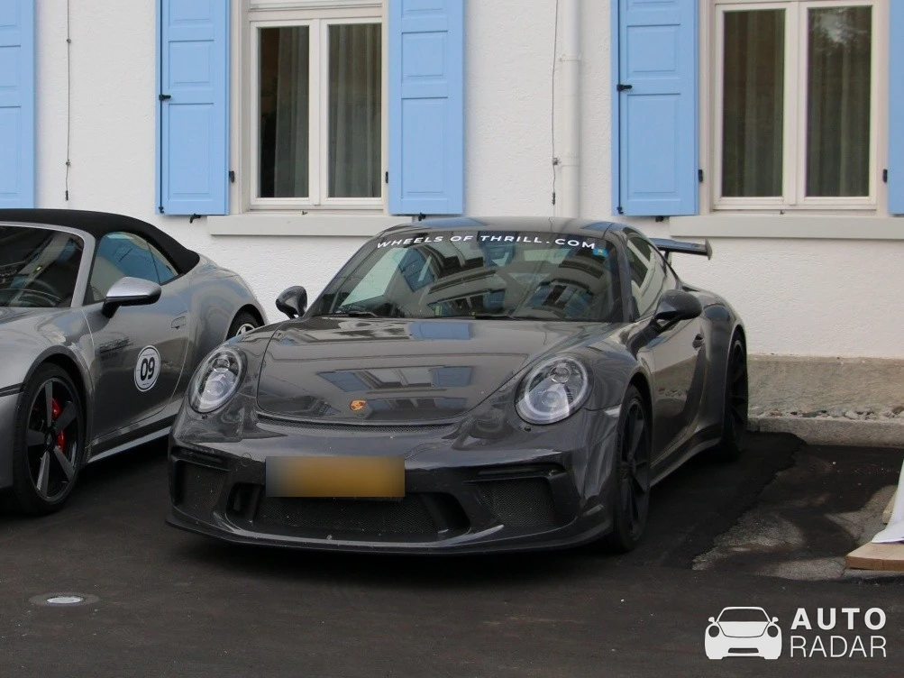 Porsche 991 GT3 MkII spotted in St. Moritz