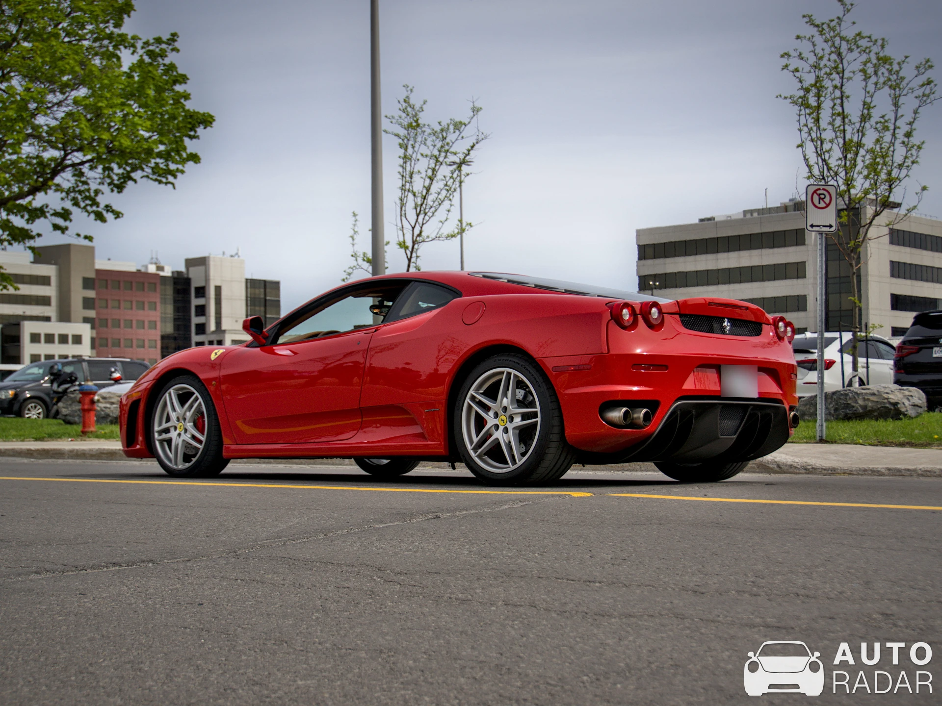 Ferrari 430 spotted in Mont-Royal
