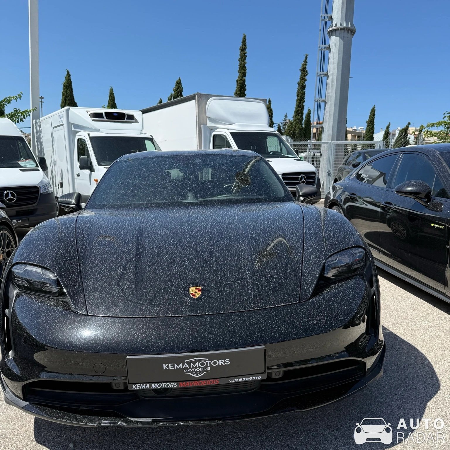 Porsche Taycan spotted in Spata