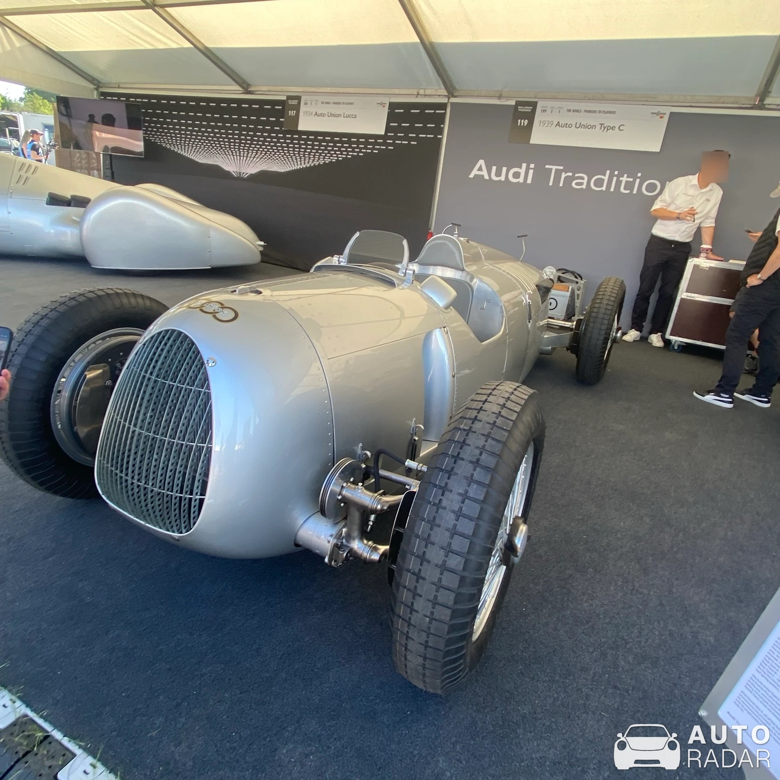 Auto Union Type C spotted in Worthing