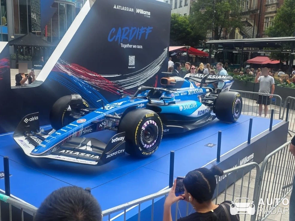 Williams FW15 spotted in Cardiff