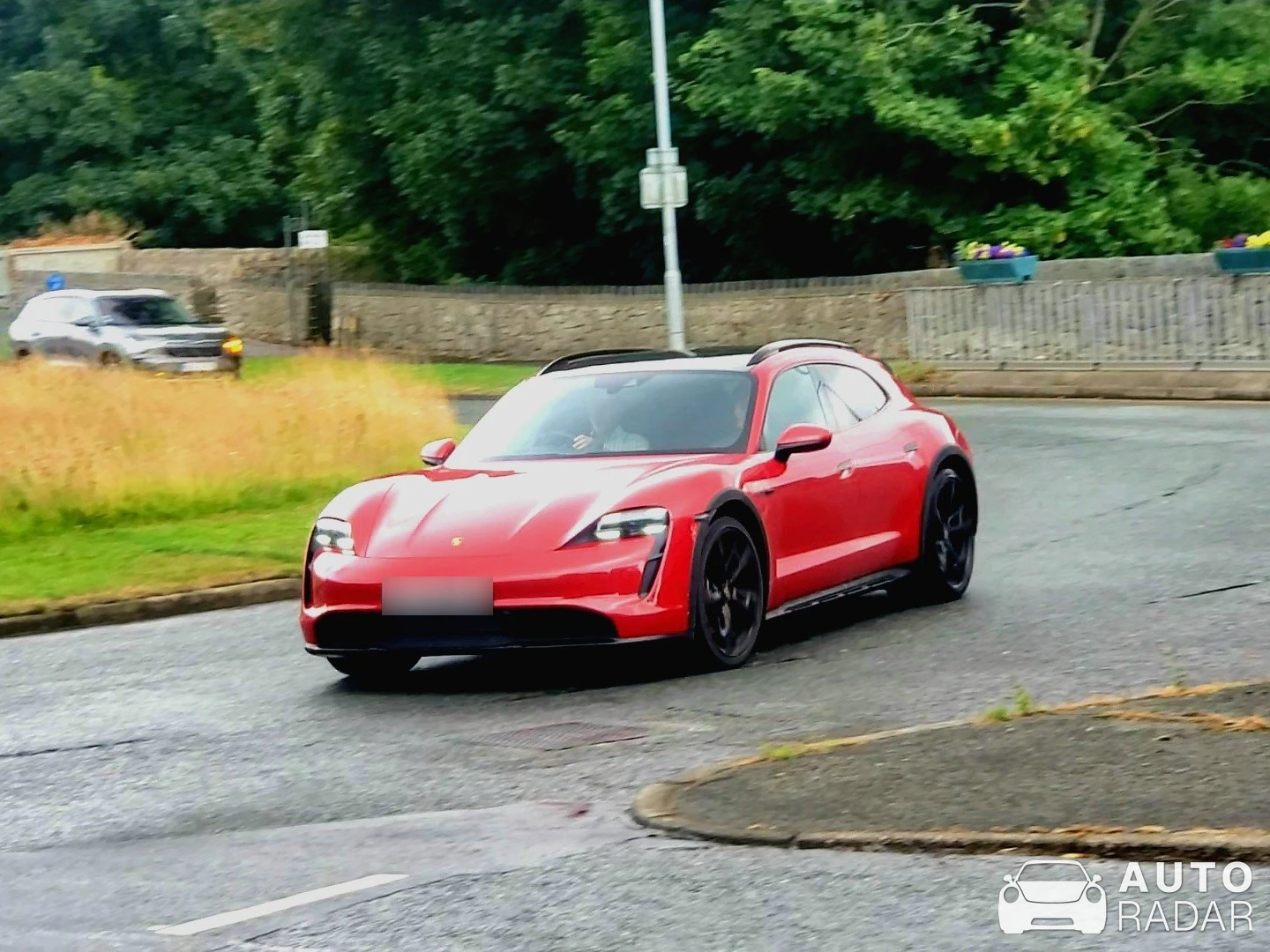 Porsche Taycan 4 Cross Turismo spotted in Menai Bridge