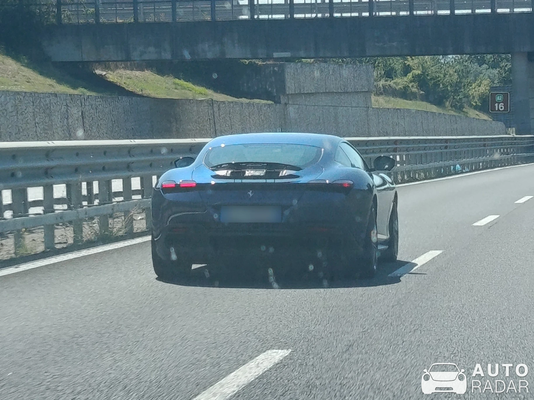 Ferrari Roma spotted in Salerno