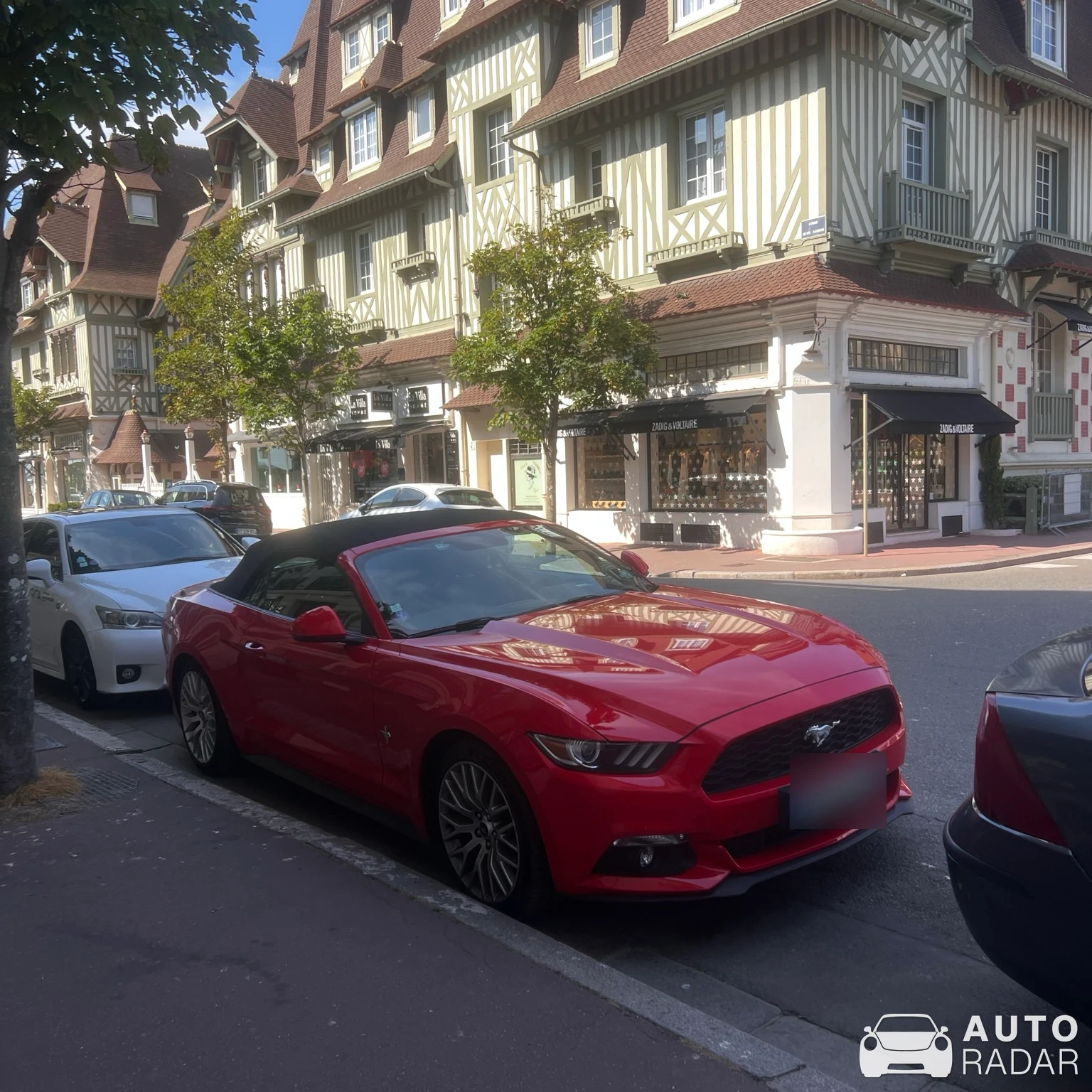Ford Mustang GT Convertible spotted in Le Havre