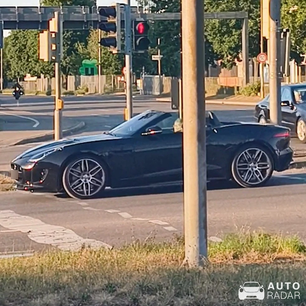 Jaguar F-Type R Convertible spotted in Weingarten