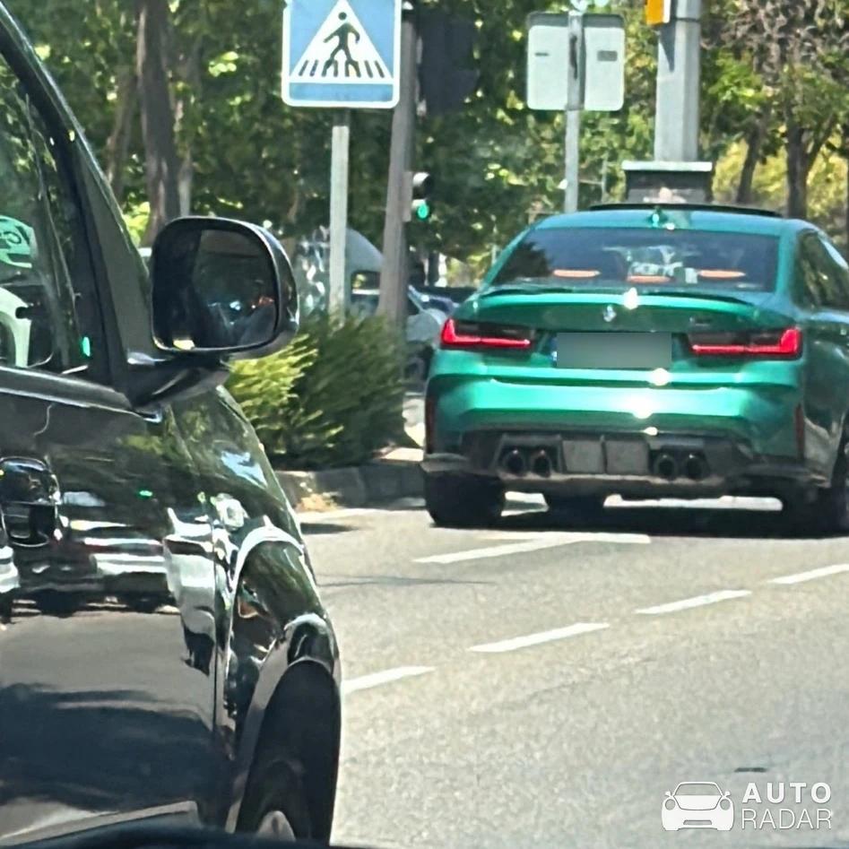 BMW M3 G80 Sedan Competition Adro spotted in Madrid