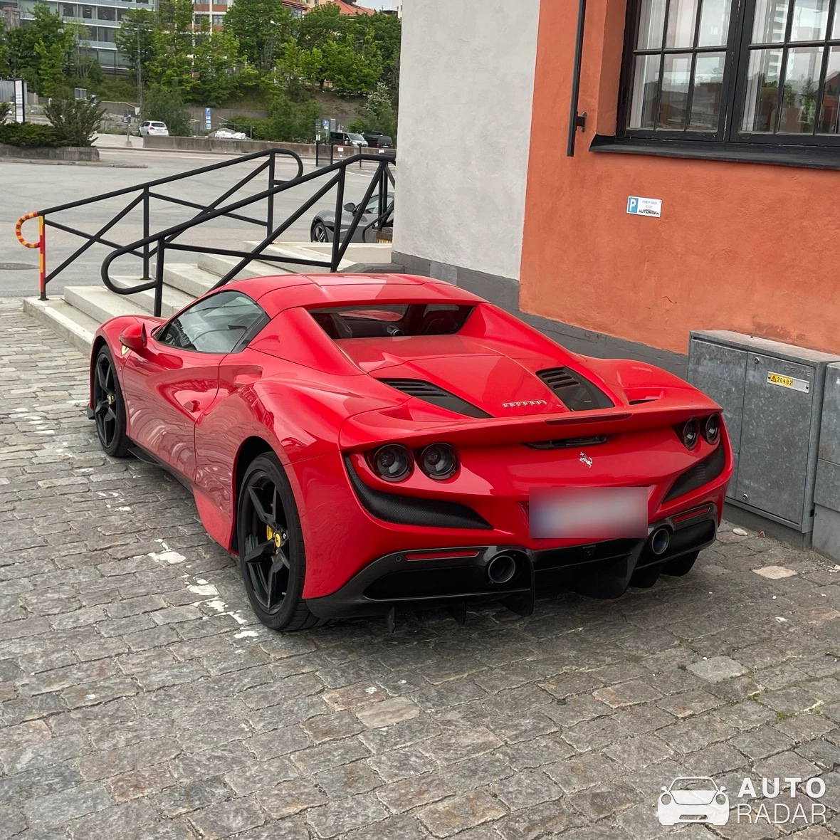 Ferrari F8 Spider spotted in Åkersberga