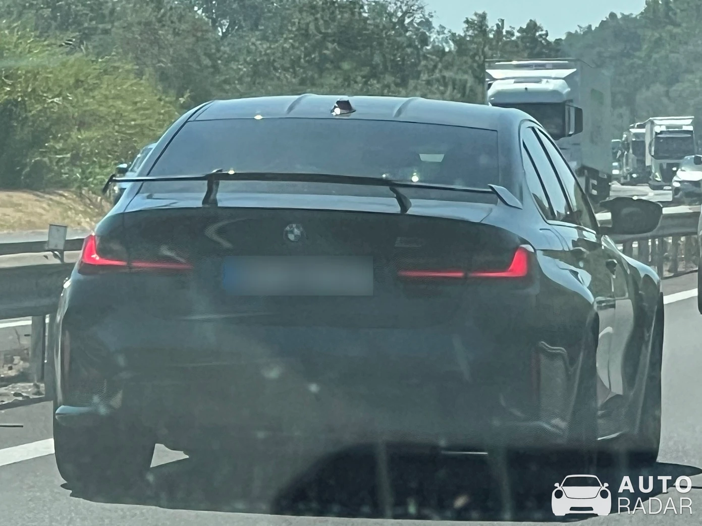 BMW M3 G80 Sedan Competition spotted in Avignon