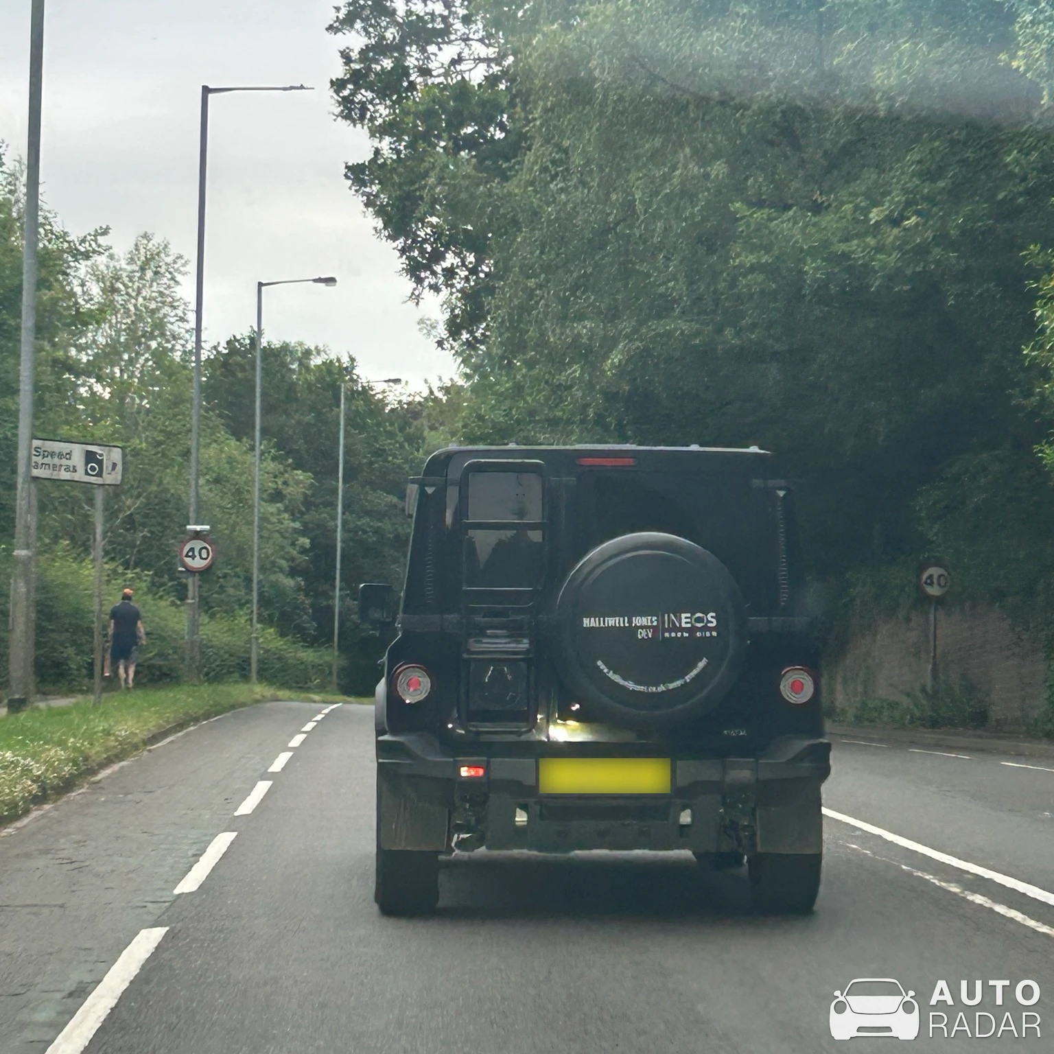 Ineos Grenadier spotted in Newcastle