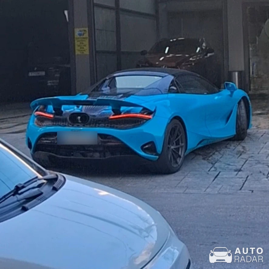 McLaren 750S spotted in Glyfada
