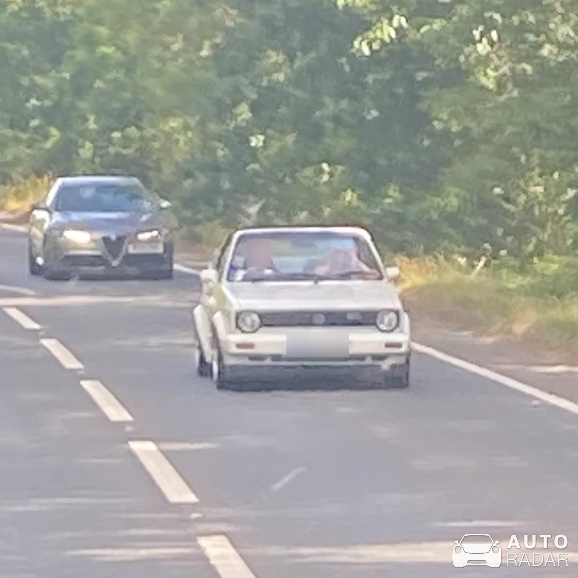 Volkswagen Golf Mk1 Cabriolet spotted in Salisbury
