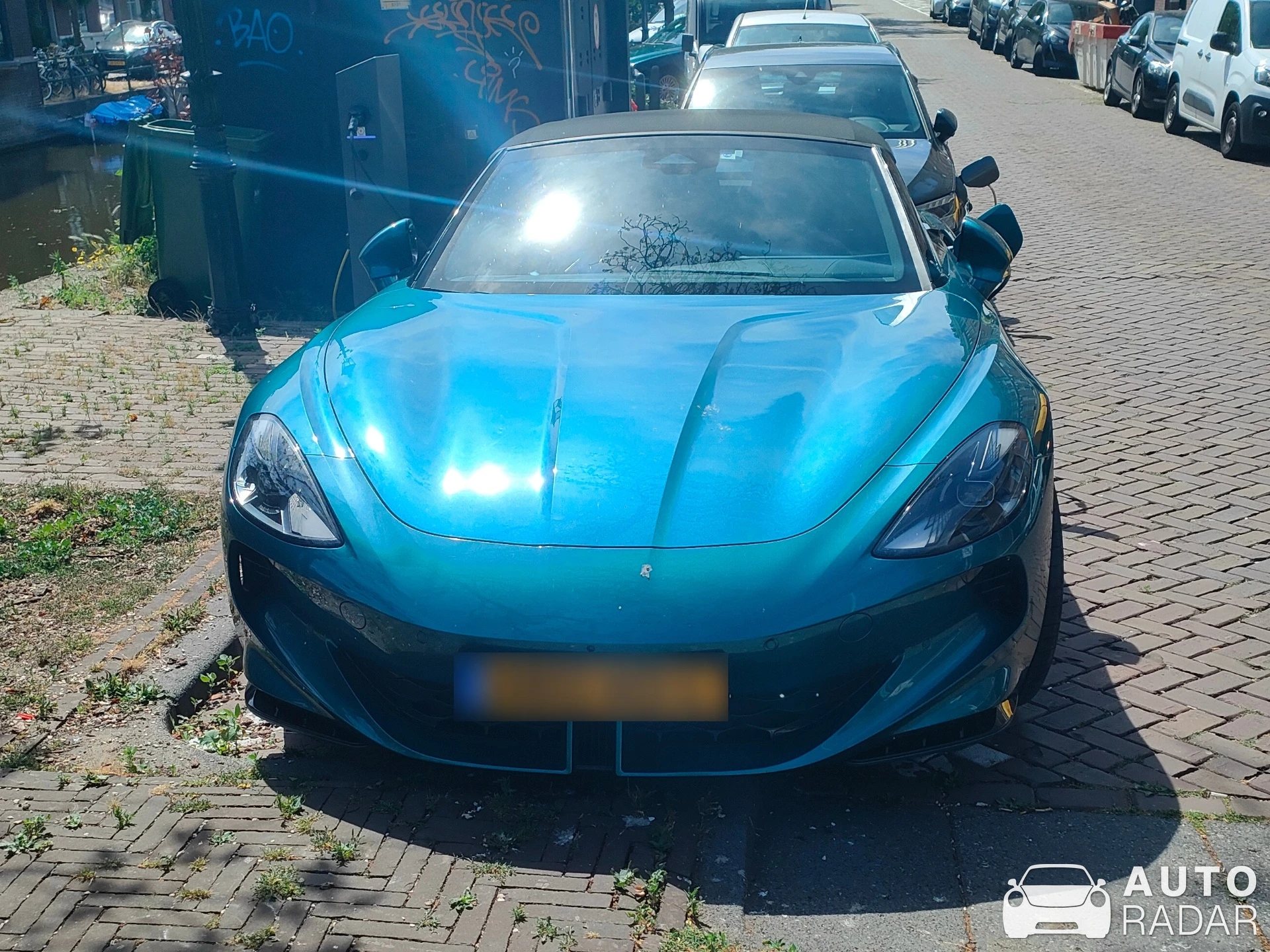 MG Cyberster spotted in Den Haag