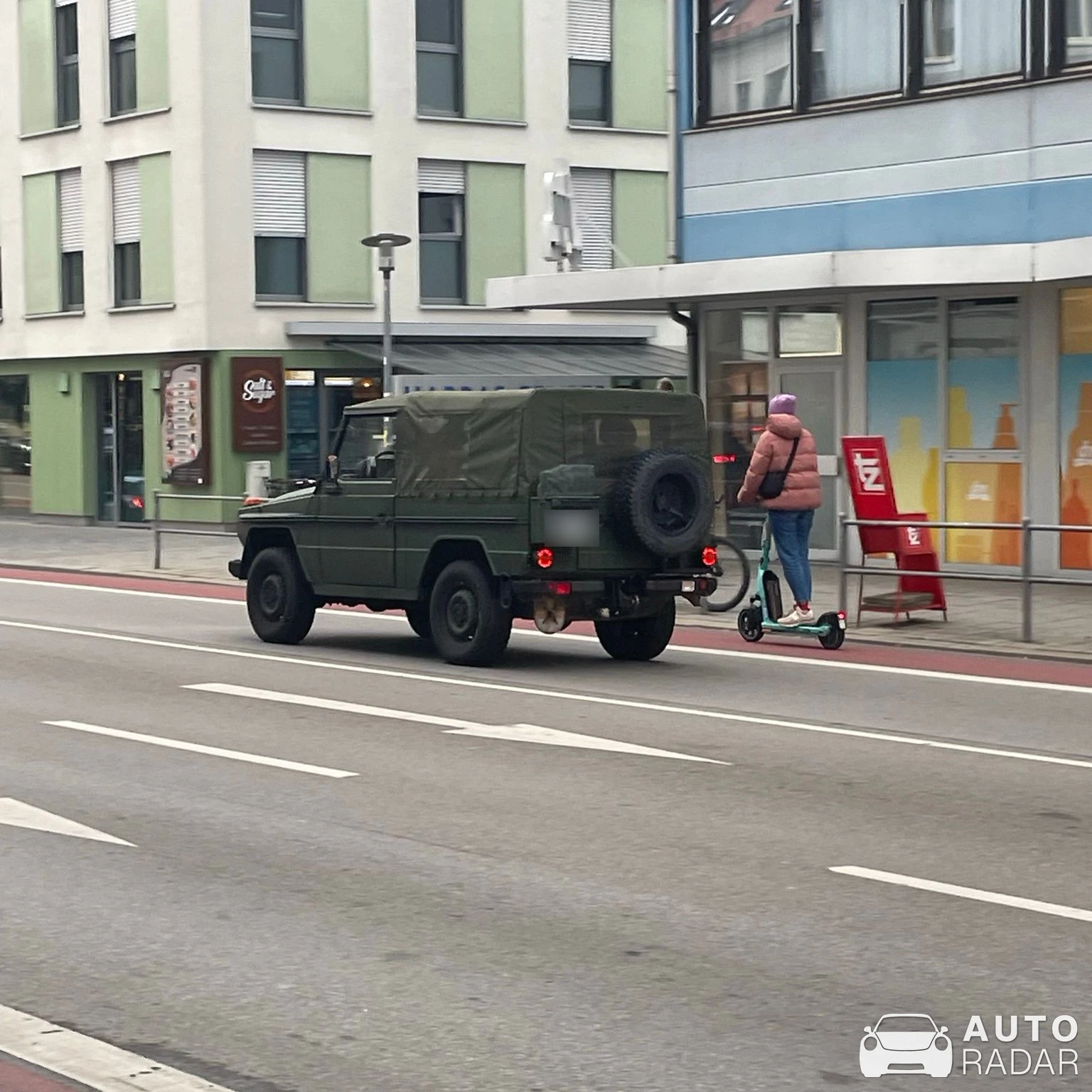 Mercedes-Benz W461 spotted in München